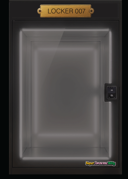 Locker 007 Black Gacha Art Station