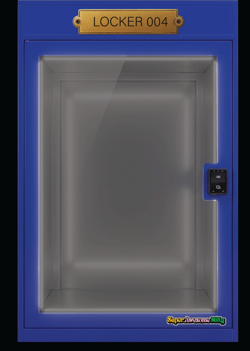 Locker 004 Blue Gacha Art Station