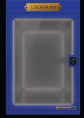 Locker 004 Blue Gacha Art Station