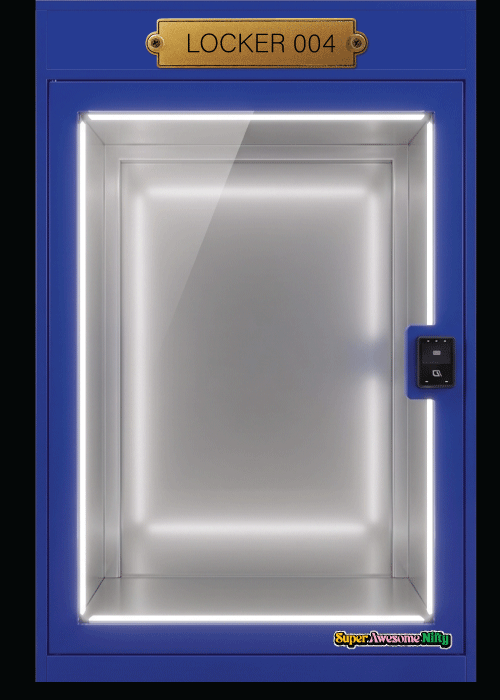Locker 004 Blue Gacha Art Station