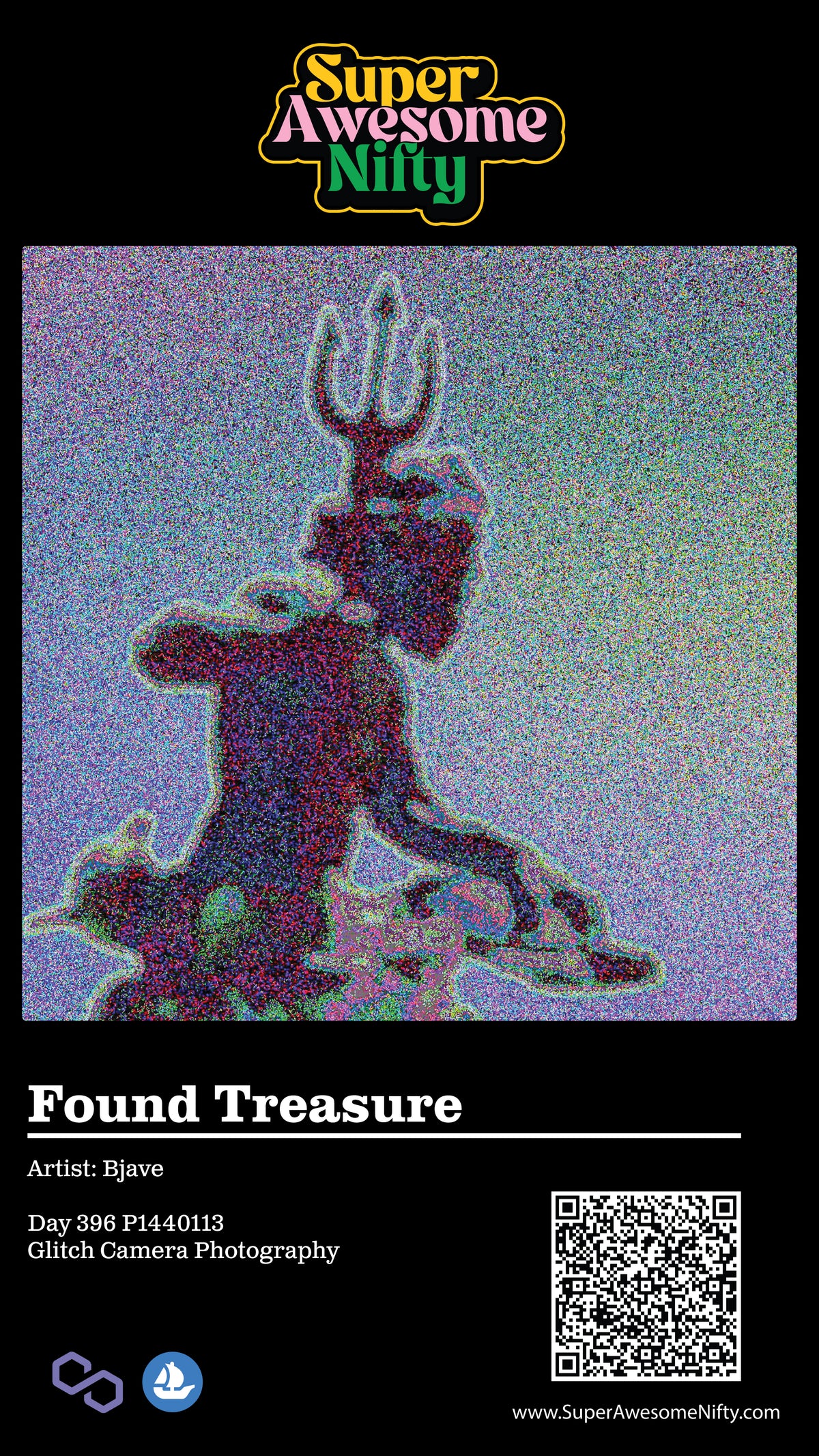 Glitch Photography | Thomas Bjave Price | Day 396 P1440113 | Found Treasure