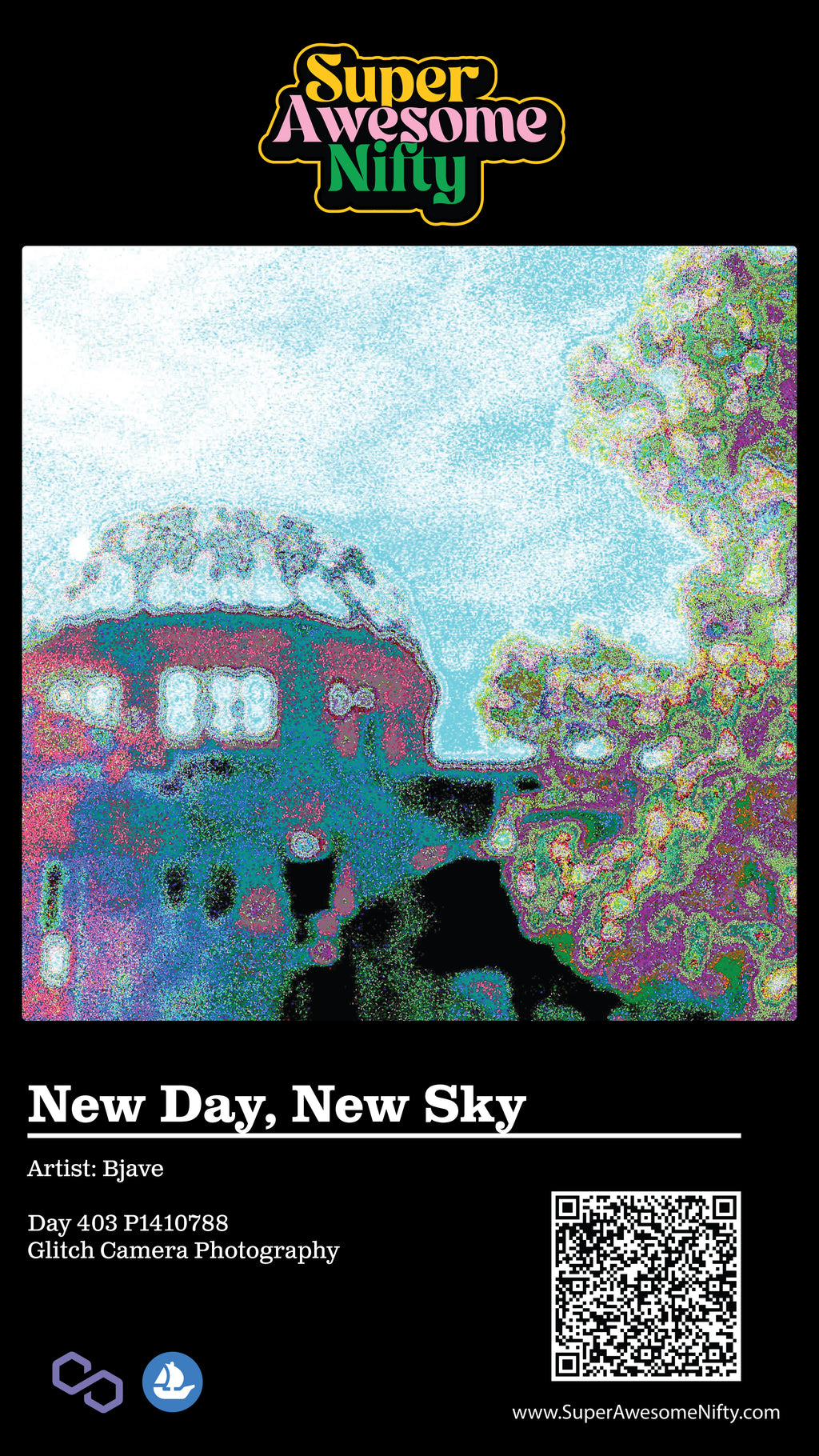 Glitch Photography | Thomas Bjave Price | Day 404 P1410788 | New Day, New Sky