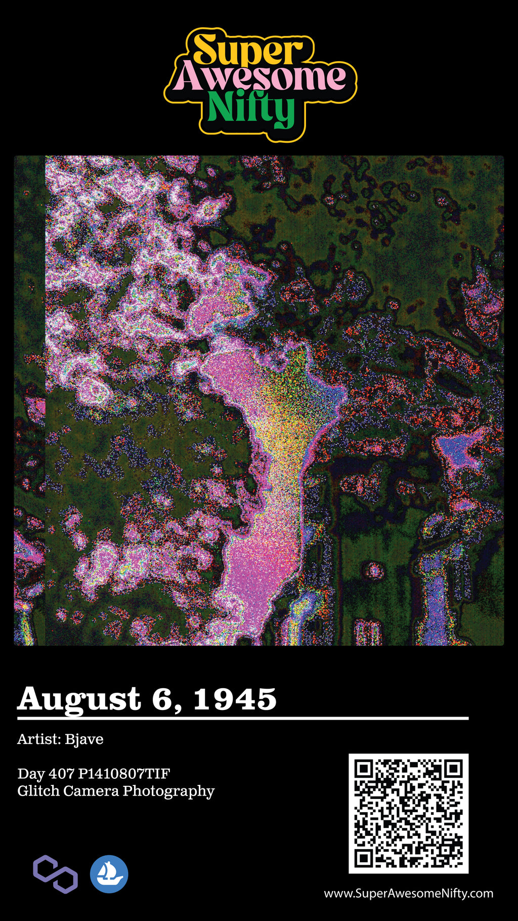 Glitch Photography | Thomas Bjave Price | Day 407 P1410807TIF | August 6, 1945