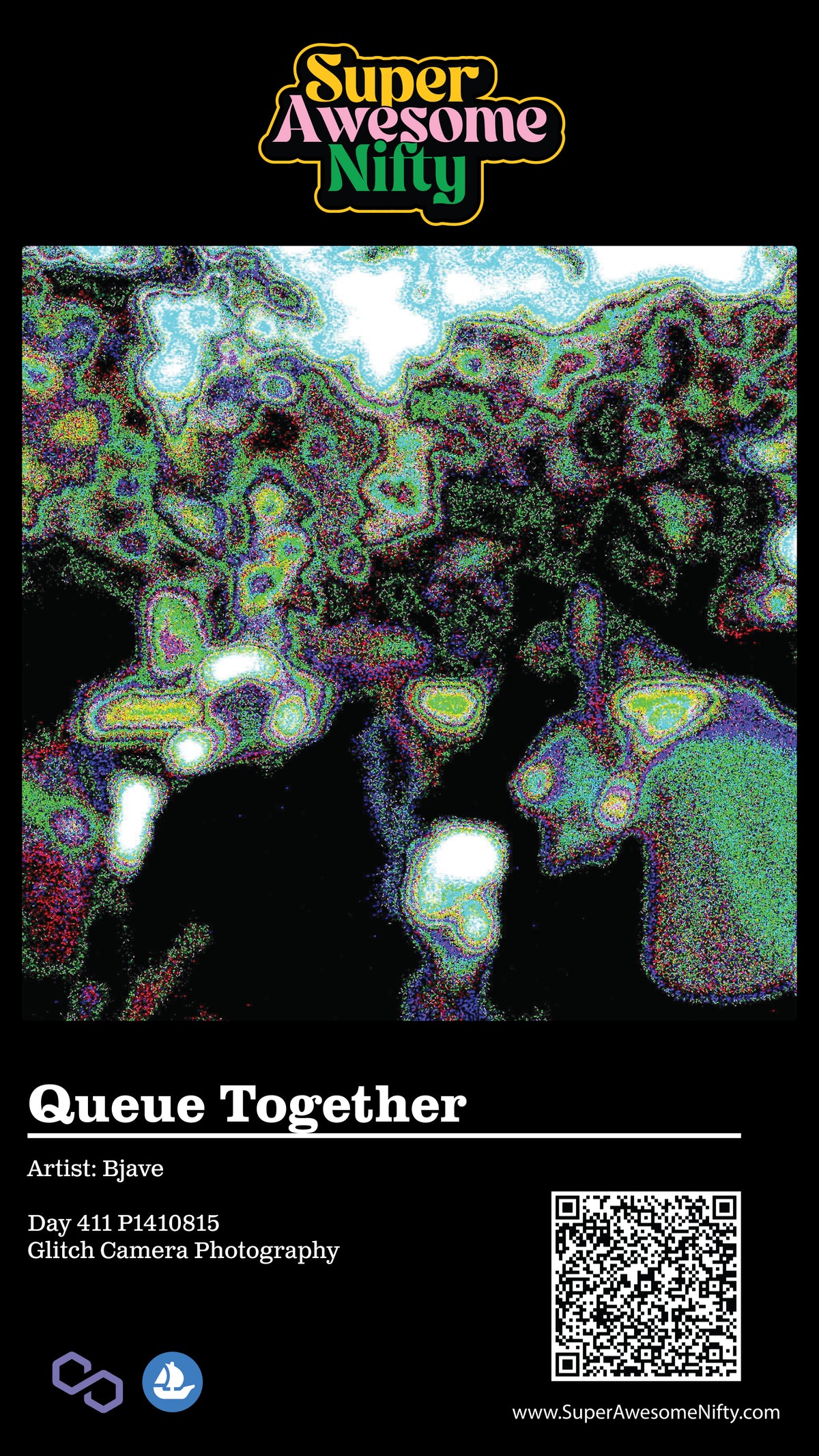 Glitch Photography | Thomas Bjave Price | Day 411 P1410815 | Crowd and Camouflage