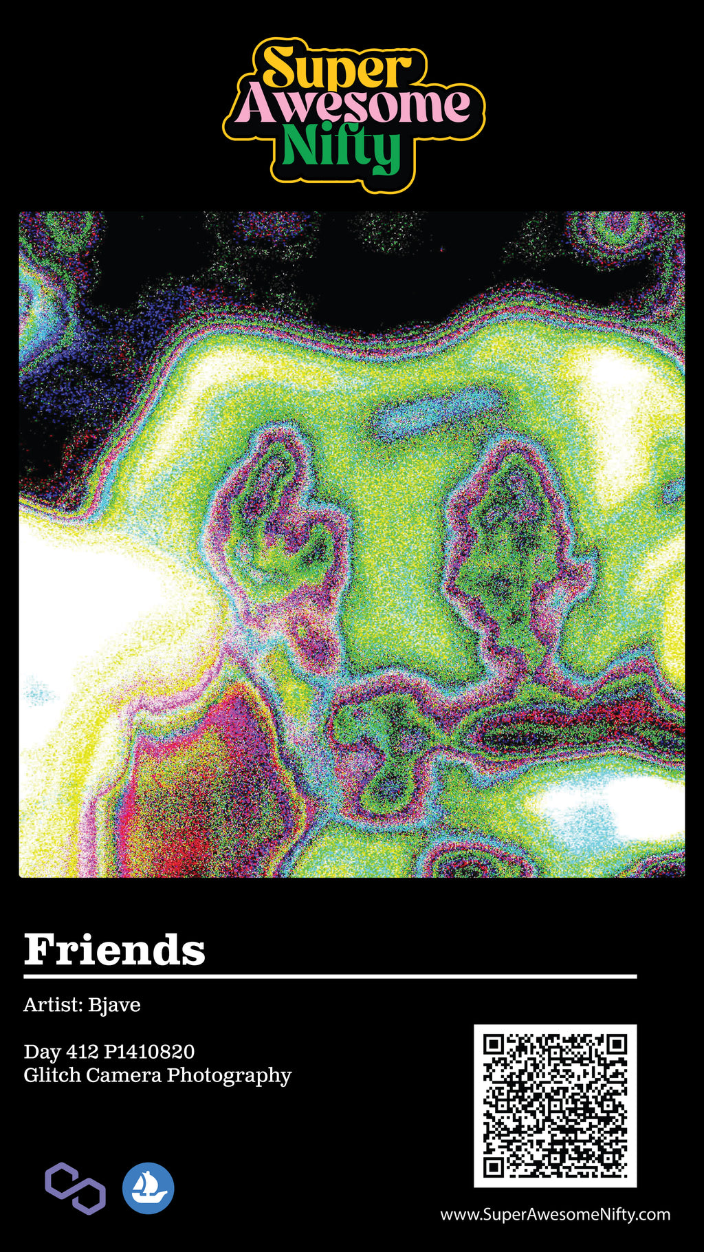 Glitch Photography | Thomas Bjave Price | Day 412 P1410820 | Friends