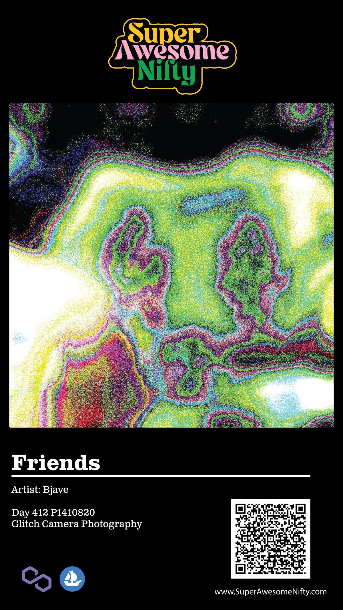 Glitch Photography | Thomas Bjave Price | Day 412 P1410820 | Friends