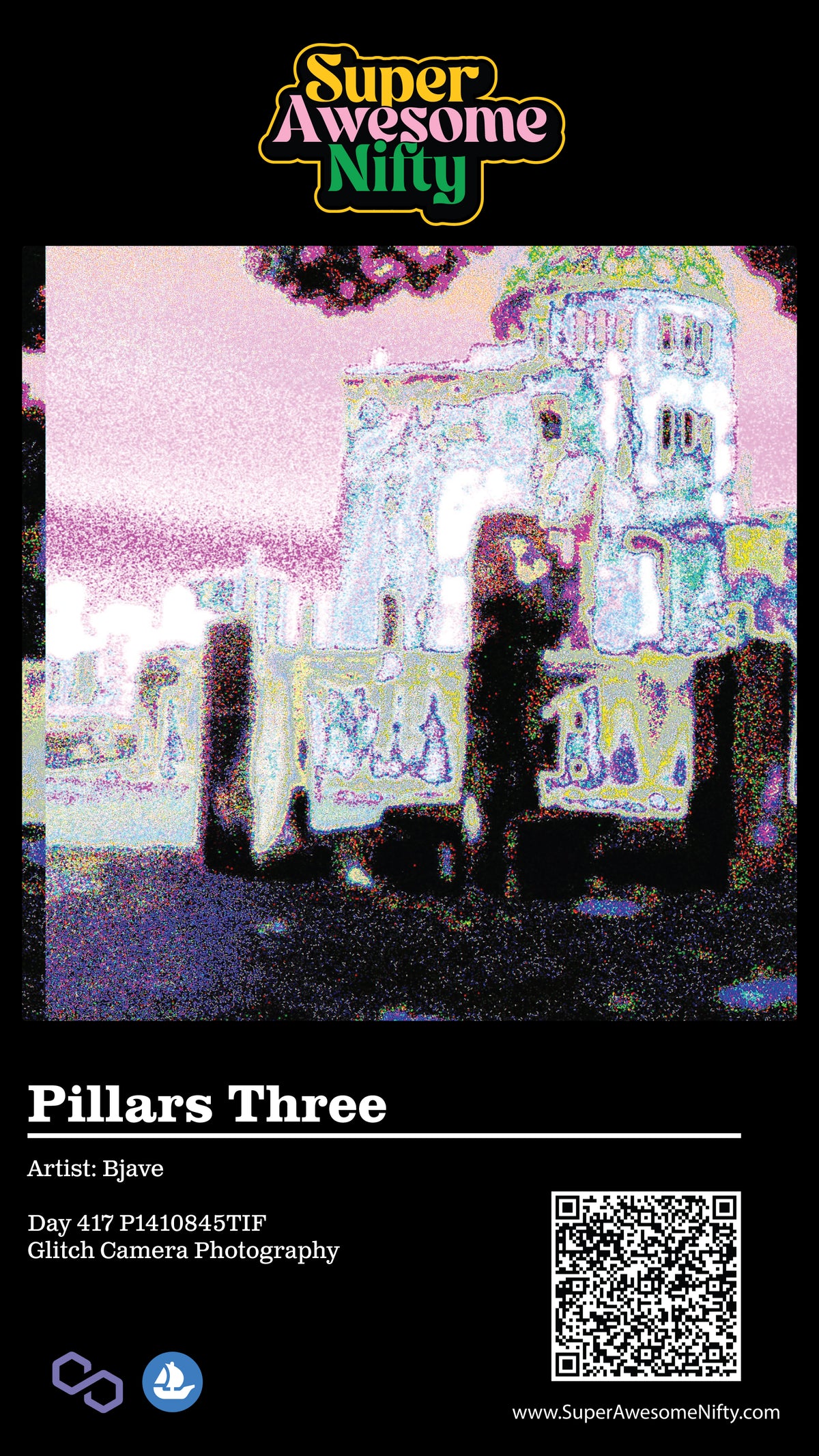 Glitch Photography | Thomas Bjave Price | Day 417 P1410845 | Pillars Three