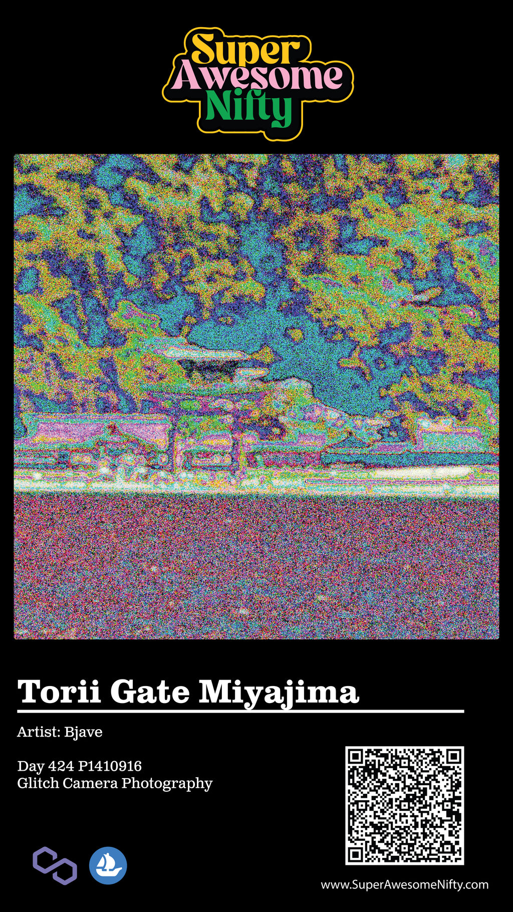 Glitch Photography | Thomas Bjave Price | Day 424 P1410916| Torii Gate Miyajima