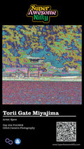 Glitch Photography | Thomas Bjave Price | Day 424 P1410916| Torii Gate Miyajima