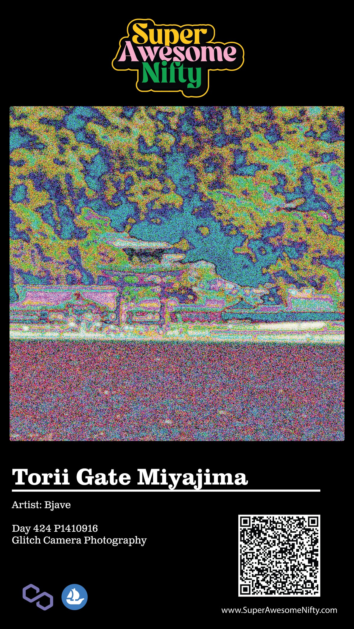 Glitch Photography | Thomas Bjave Price | Day 424 P1410916| Torii Gate Miyajima