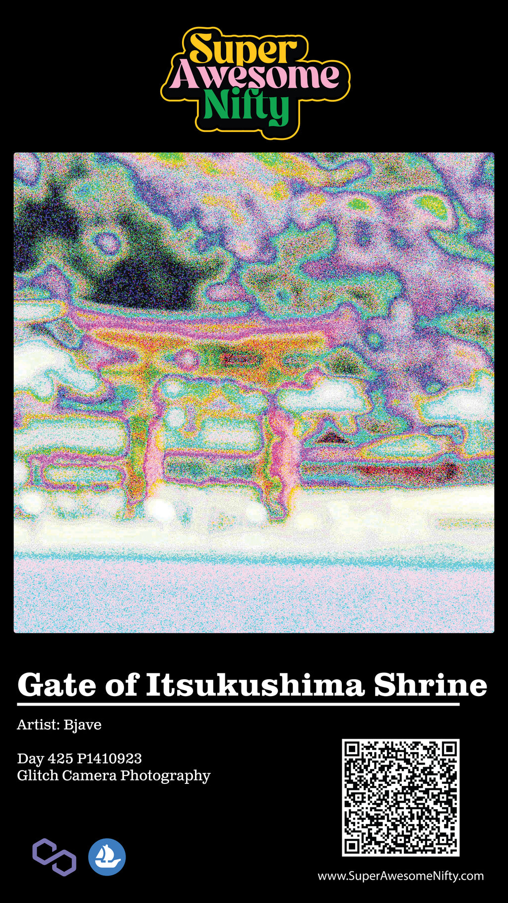 Glitch Photography | Thomas Bjave Price | Day 425 P1410923 | Gate of Itsukushima Shrine