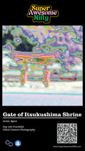 Glitch Photography | Thomas Bjave Price | Day 425 P1410923 | Gate of Itsukushima Shrine