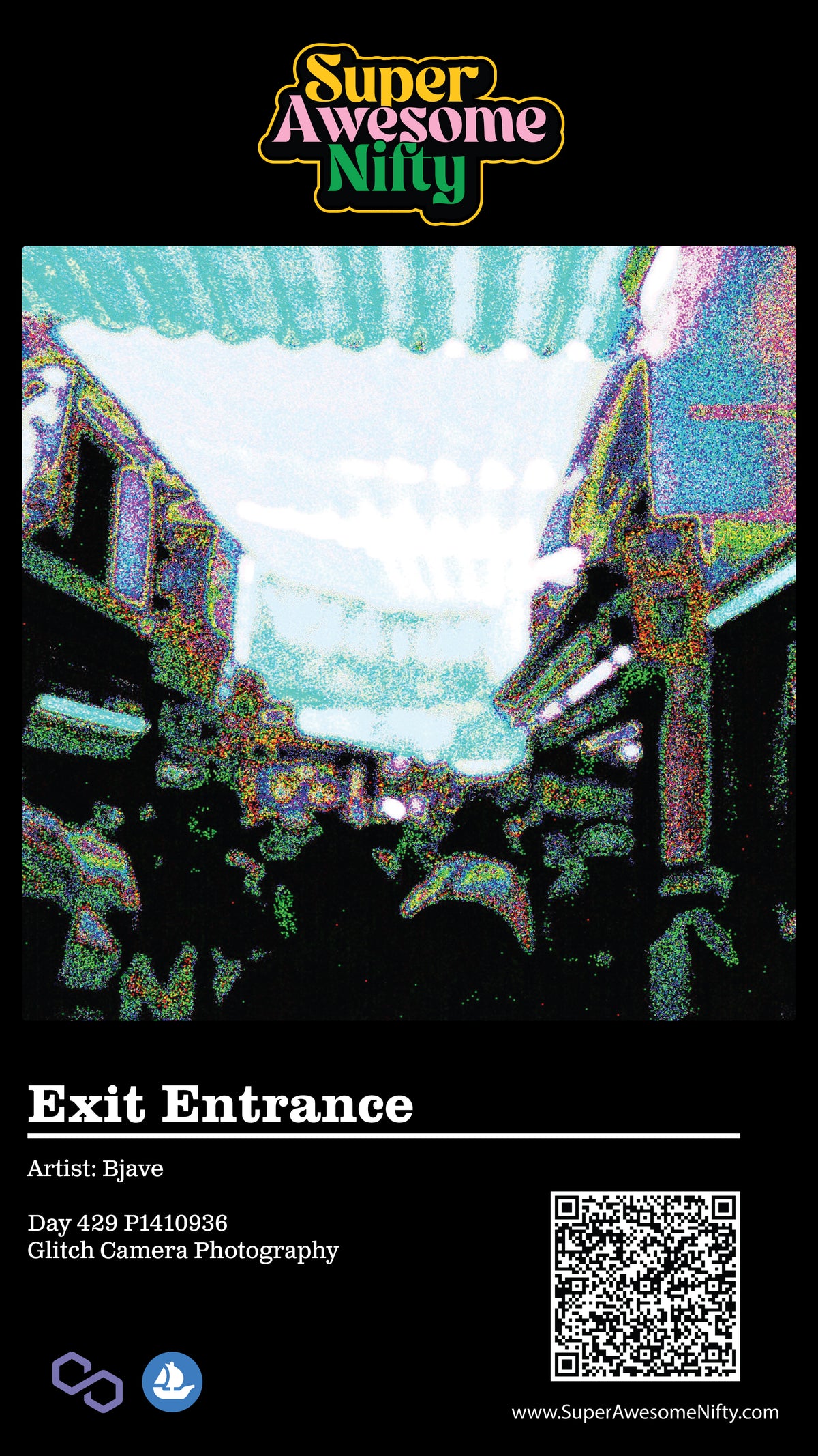 Glitch Photography | Thomas Bjave Price | Day 429 P1410936 | Exit Entrance