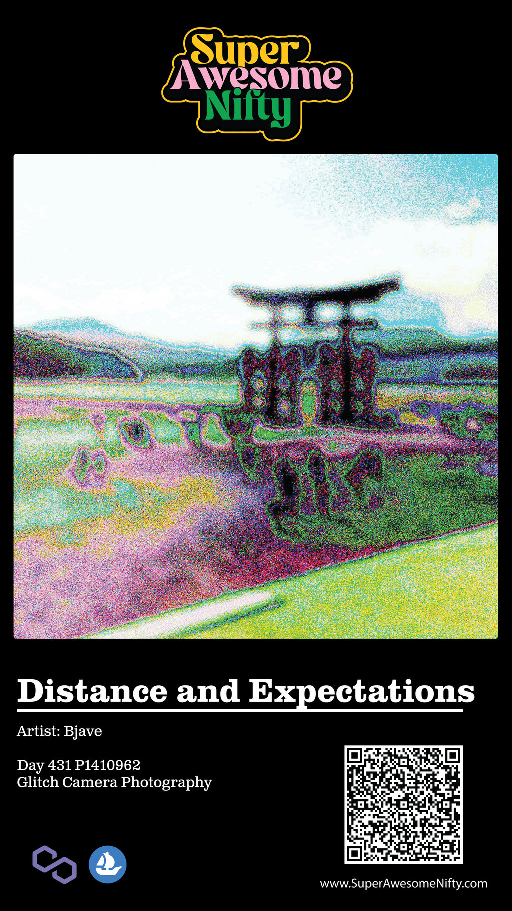 Glitch Photography | Thomas Bjave Price | Day 431 P1410962 | Distance and Expectations