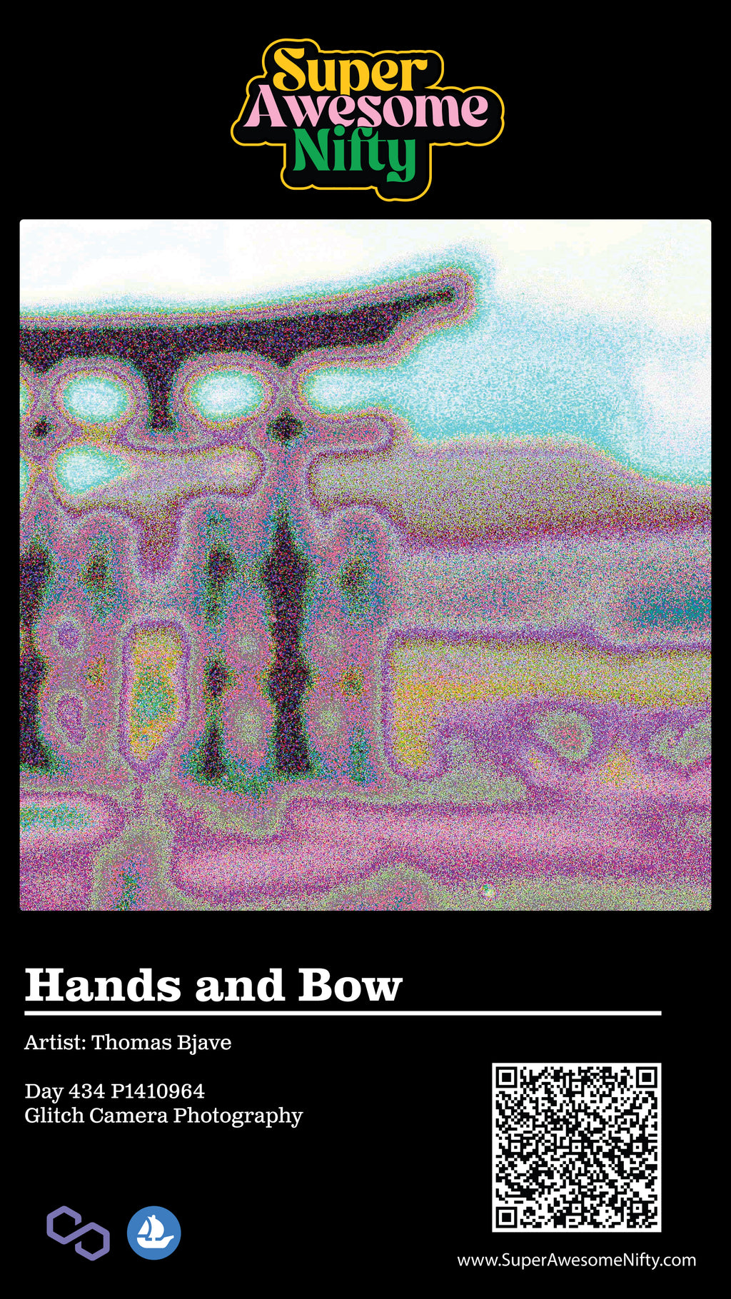 Glitch Photography | Thomas Bjave Price | Day 434 P1410964 | Hands and Bow