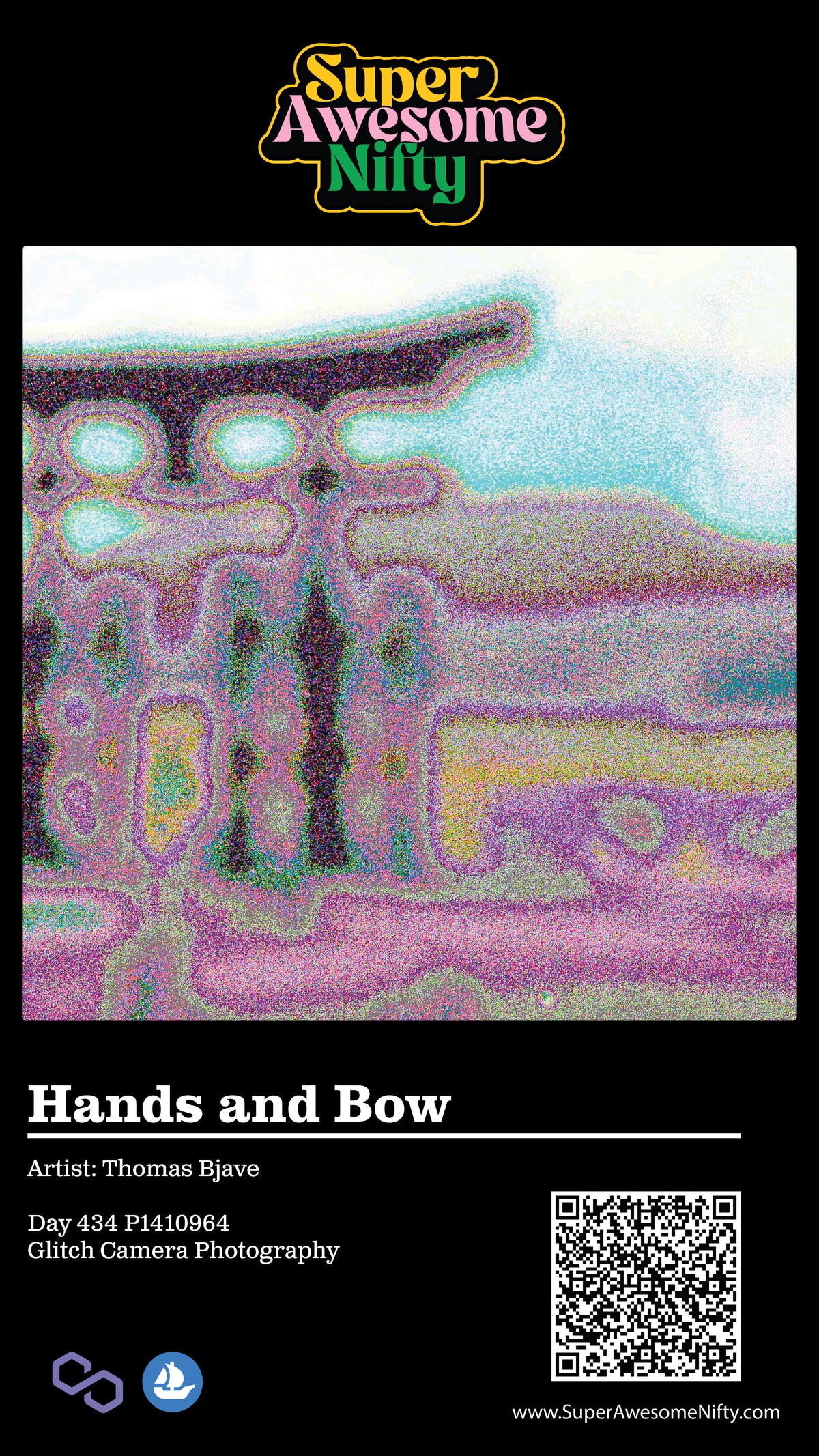 Glitch Photography | Thomas Bjave Price | Day 434 P1410964 | Hands and Bow