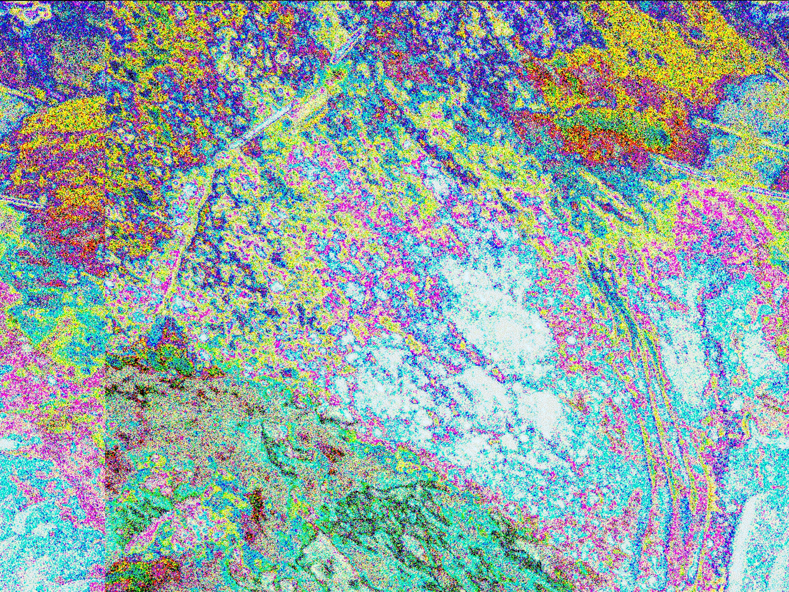Glitch Photography | Thomas Bjave Price | Day 384 P1420449TIF  | Jackson Pollock-y