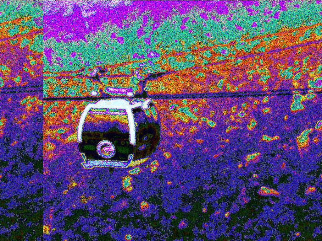 Glitch Photography | Thomas Bjave Price | Day 388 P1420465  | 40,000 ft Chaos