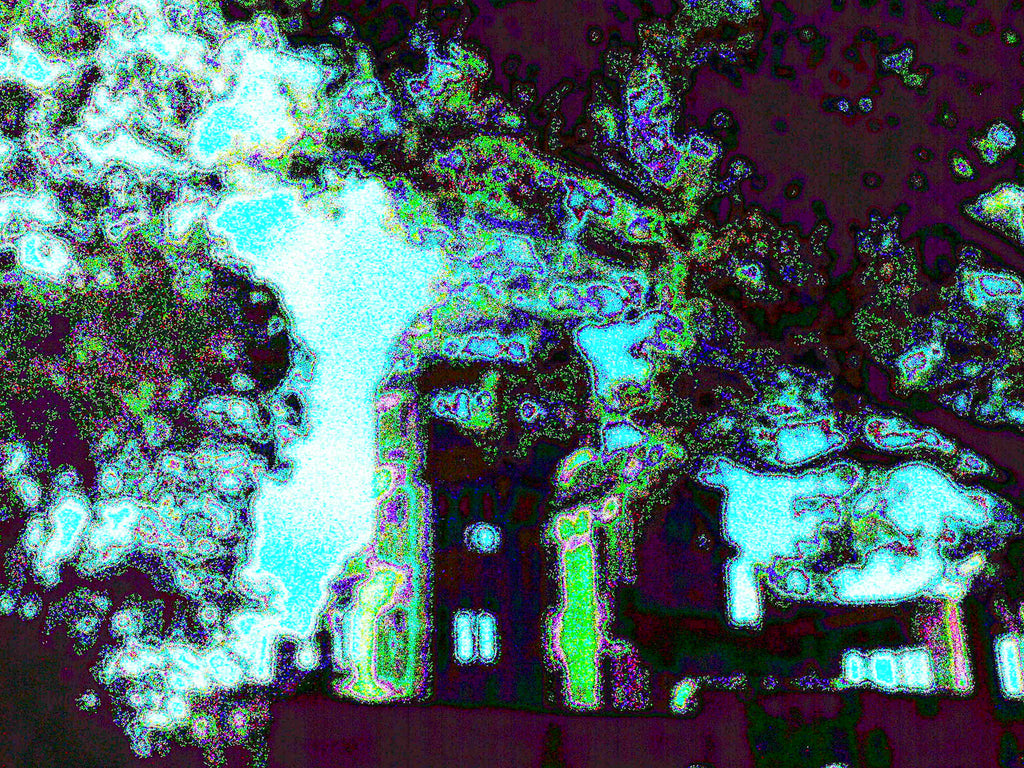Glitch Photography | Thomas Bjave Price | Day 408 P1410808 | Tranquility in Blue
