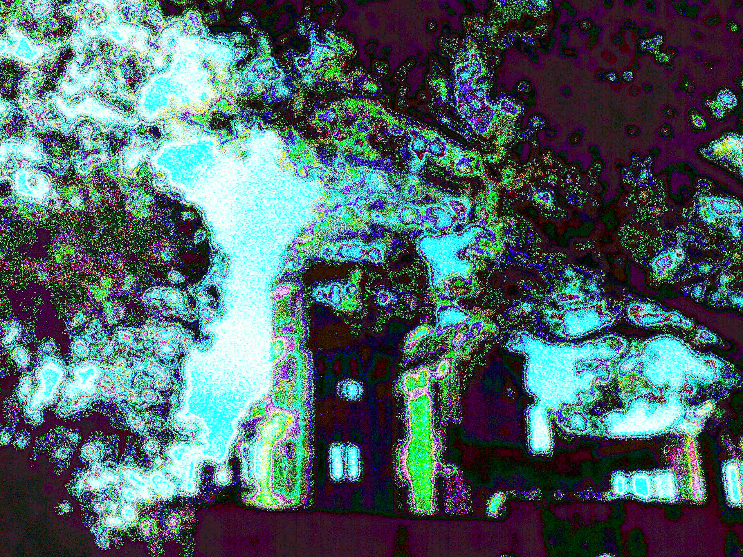 Glitch Photography | Thomas Bjave Price | Day 408 P1410808 | Tranquility in Blue