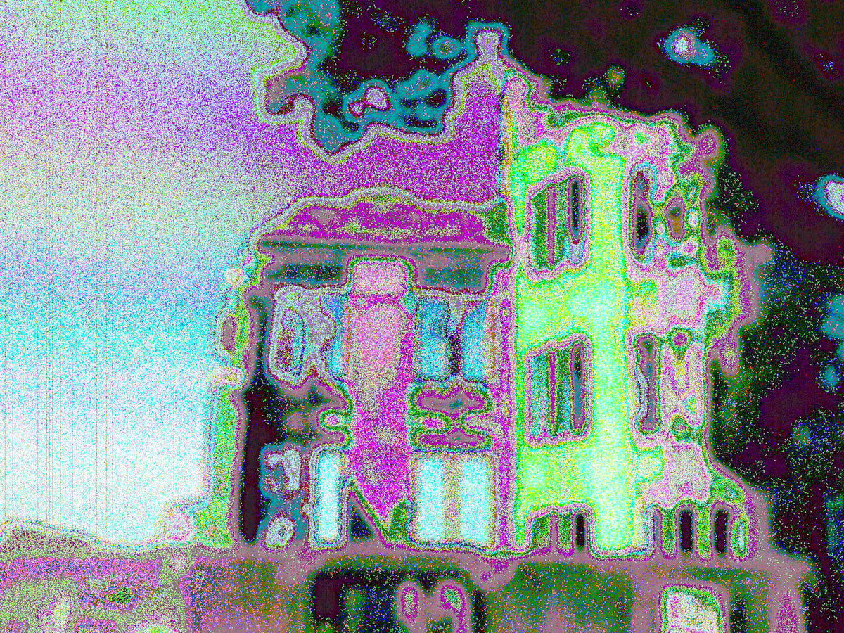 Glitch Photography | Thomas Bjave Price | Day 413 P1410828 | Three Moons