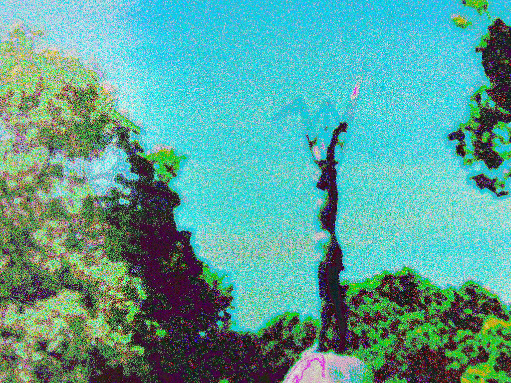 Glitch Photography | Thomas Bjave Price | Day 420 P1410874 | 1,000 Paper Cranes