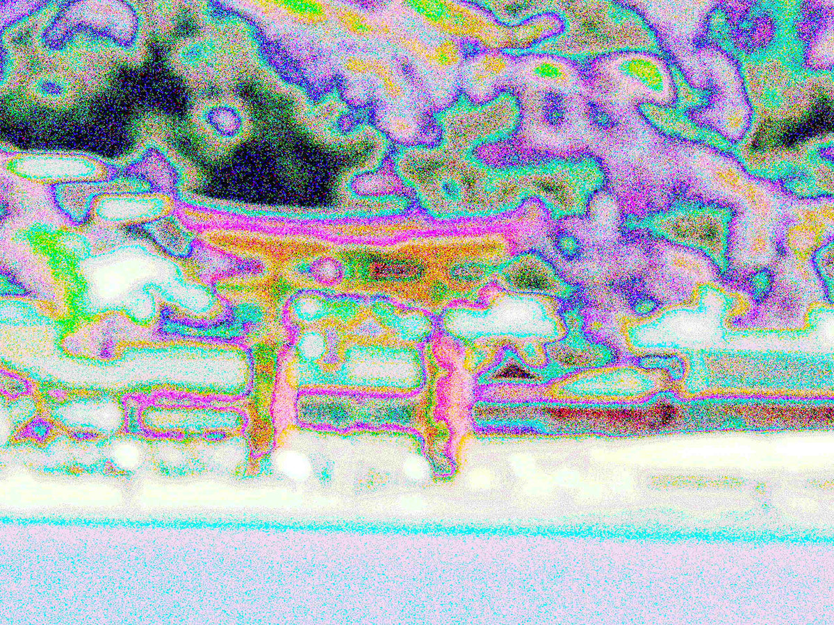 Glitch Photography | Thomas Bjave Price | Day 425 P1410923 | Gate of Itsukushima Shrine