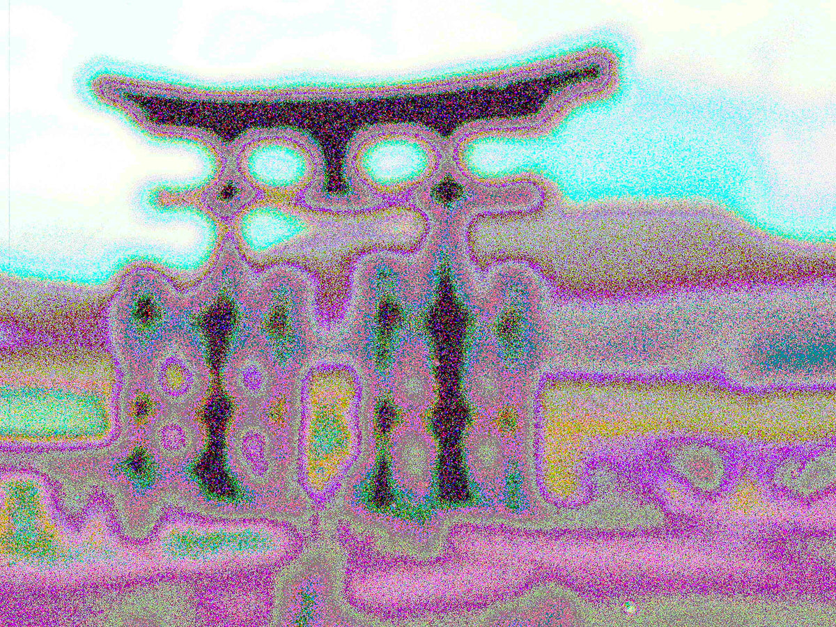 Glitch Photography | Thomas Bjave Price | Day 434 P1410964 | Hands and Bow