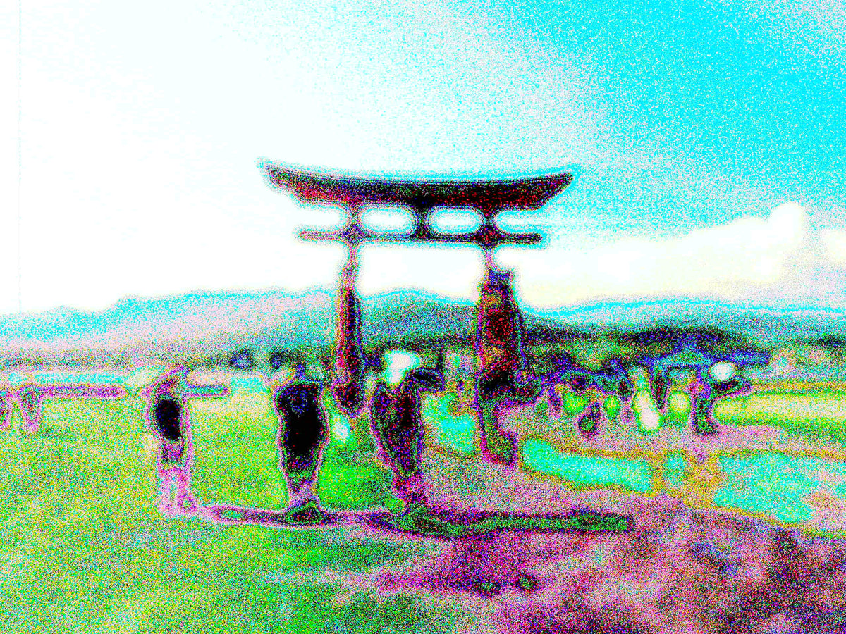 Glitch Photography | Thomas Bjave Price | Day 438 P1420003 | O-Torii 1875