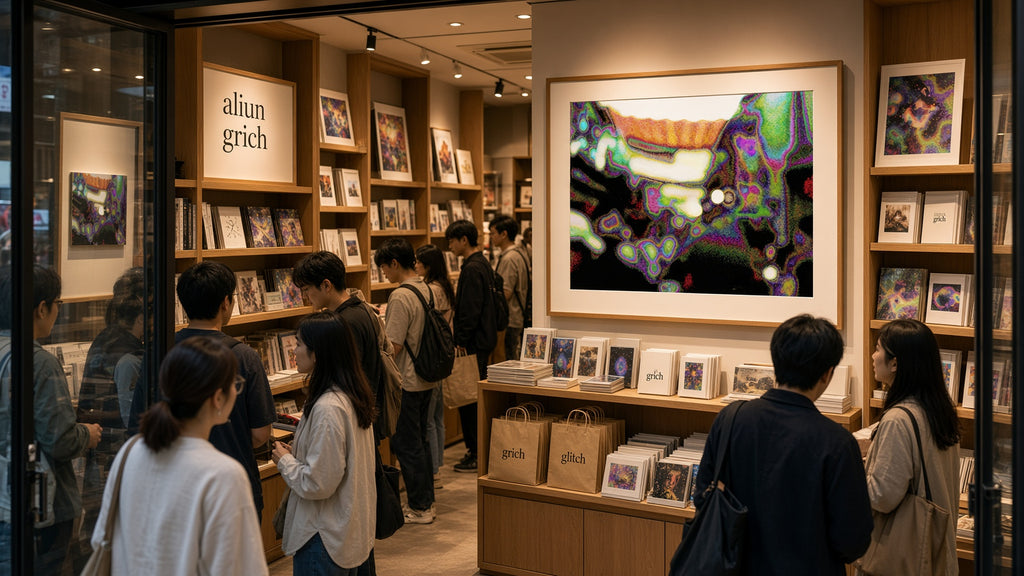 Glitch Photography | Thomas Bjave Price | Day 427 P1410933 | Gifuto Shoppu ギフトショップ