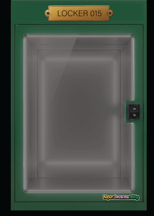 Locker 015 Green Gacha Art Station