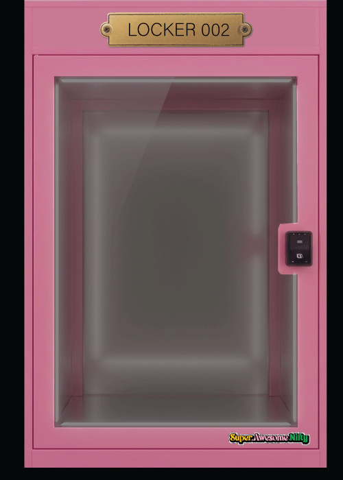 Locker 002 Pink Gacha Art Station