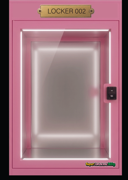 Locker 002 Pink Gacha Art Station