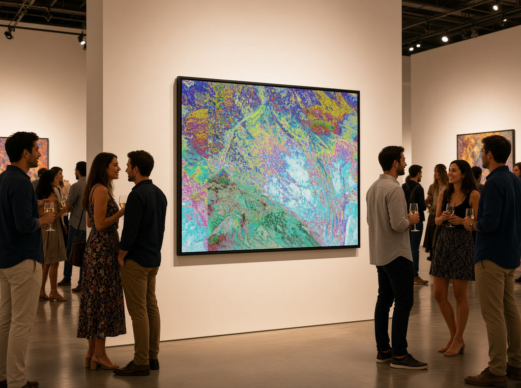 Glitch Photography | Thomas Bjave Price | Day 384 P1420449TIF  | Jackson Pollock-y